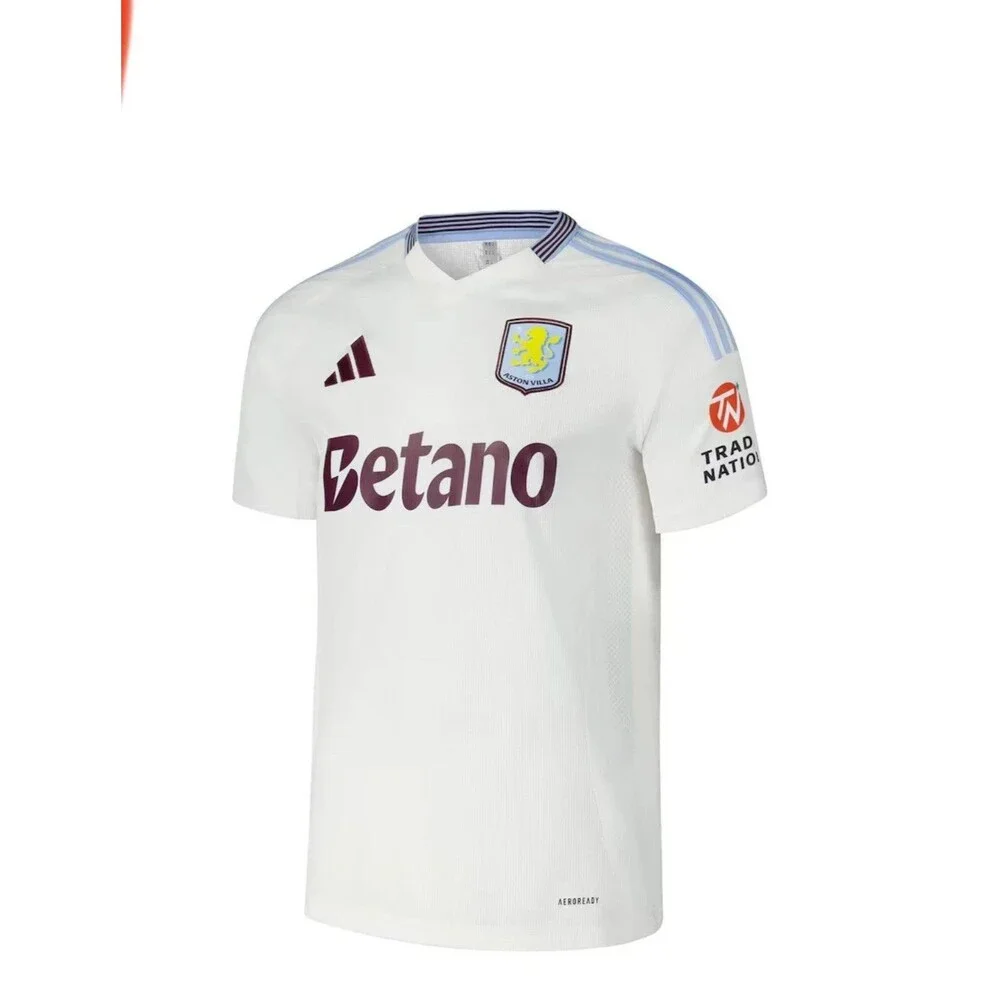 Adidas Aston Villa Away Football Soccer Jersey 24/25 Mens Medium KA6896 210 NEW